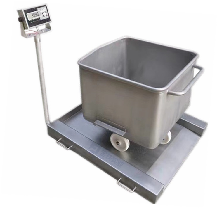 Scs-acs ultra low stainless steel platform scale