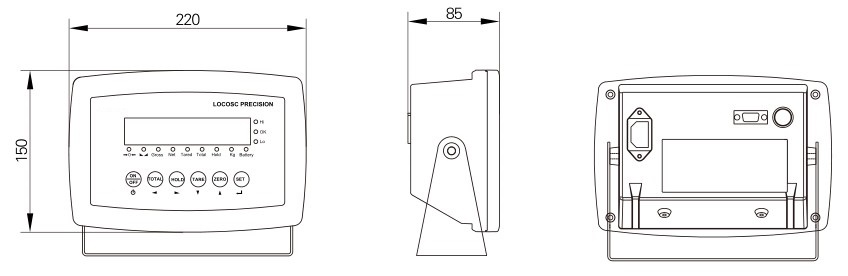 Ds516 weighing display basic instrument