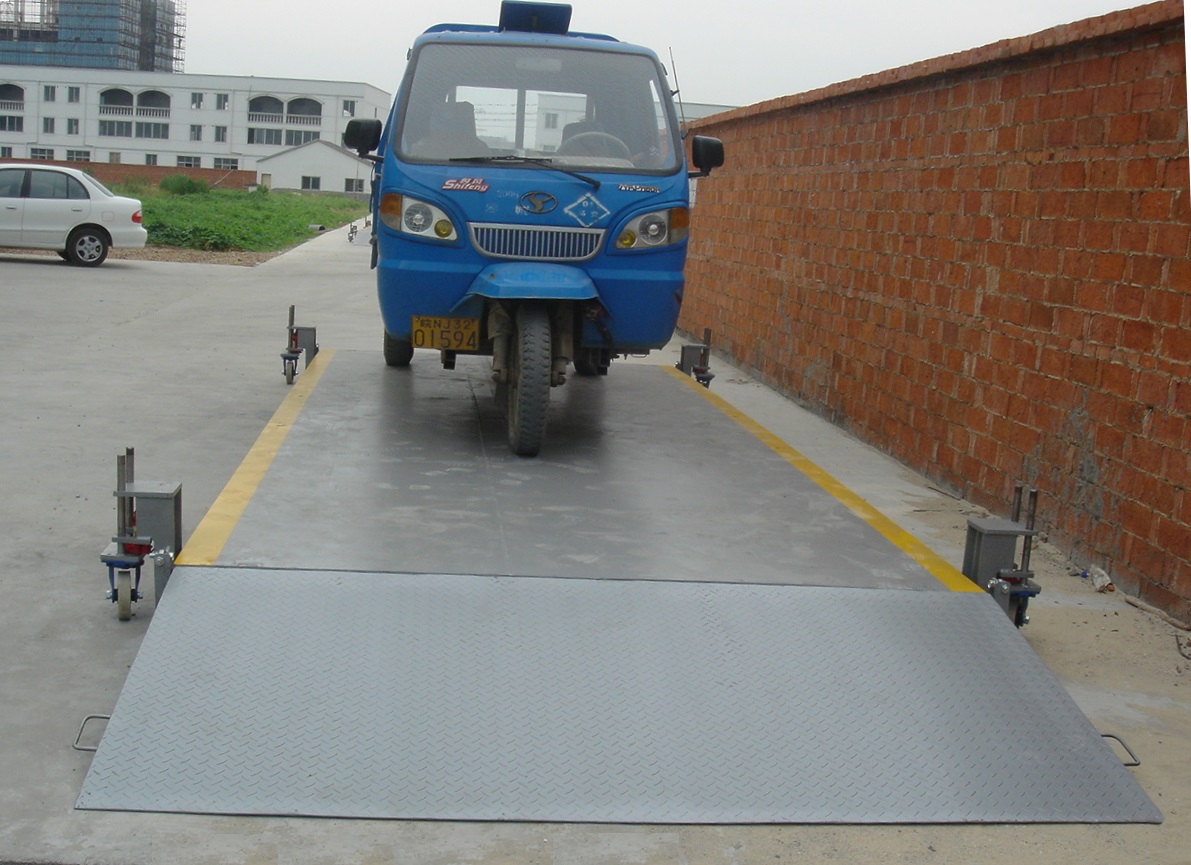 Scs-y mobile weighbridge tricycle weighbridge