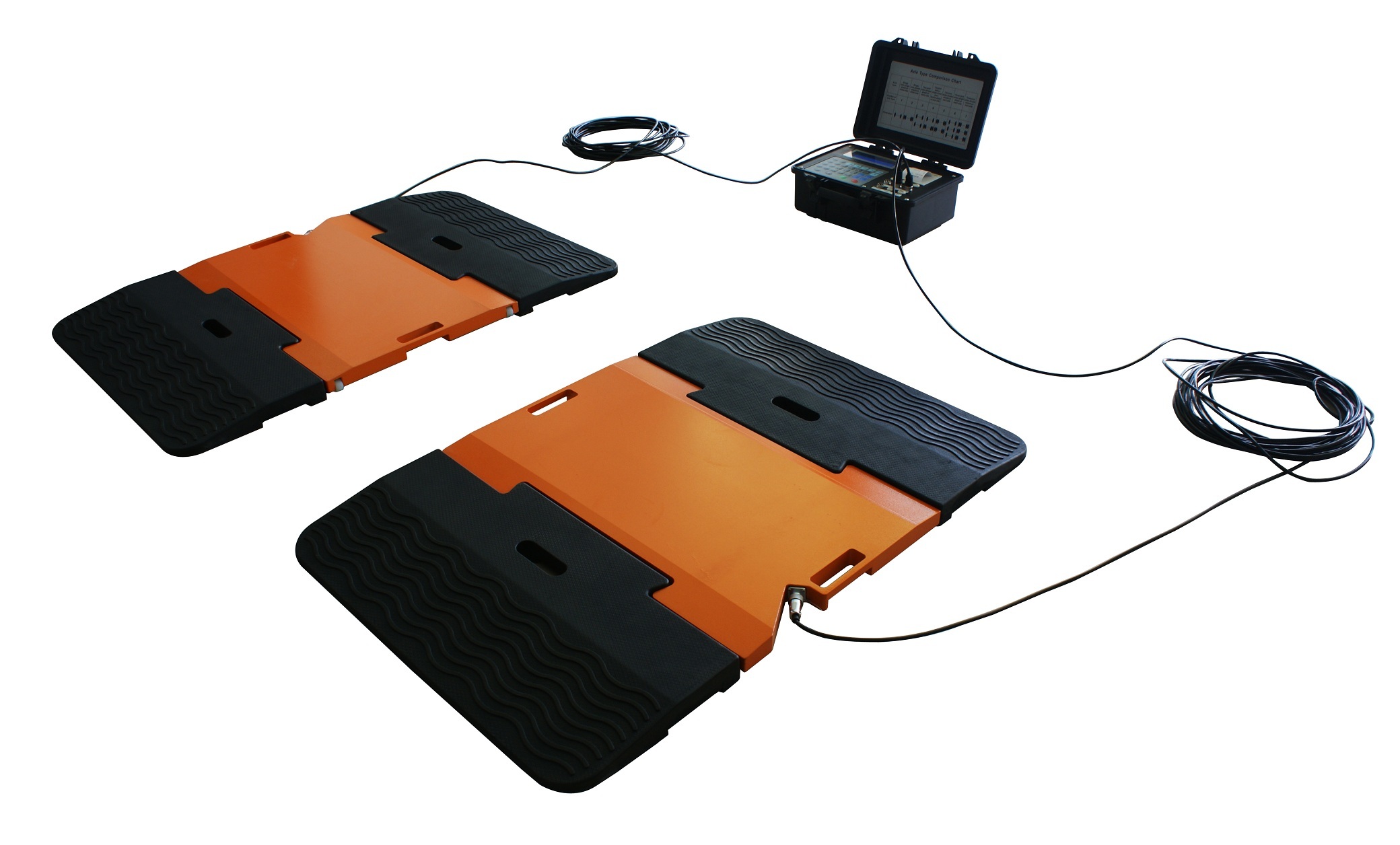 C Series Portable axle load scale high precision weighing plate