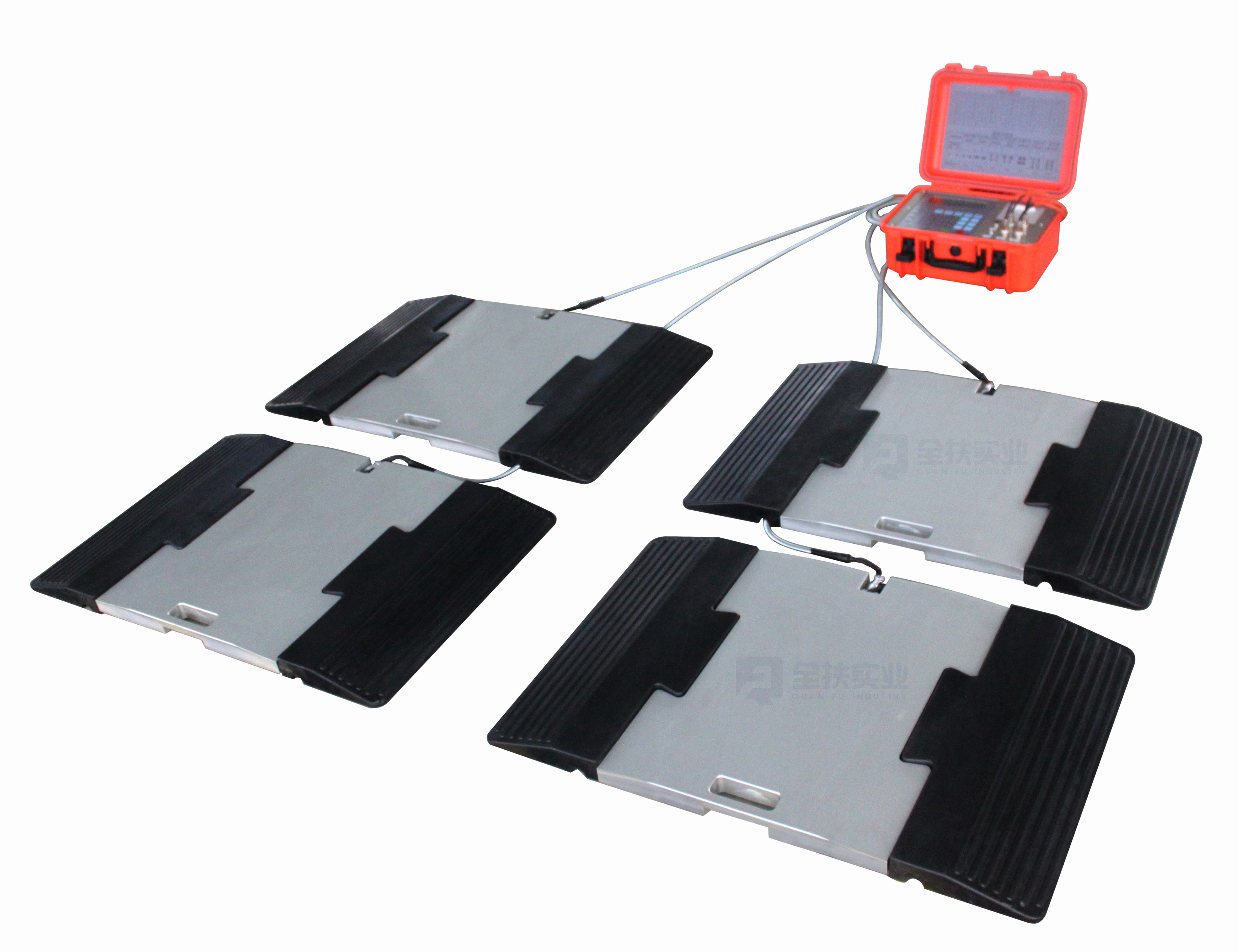 C Series Portable axle load scale high precision weighing plate