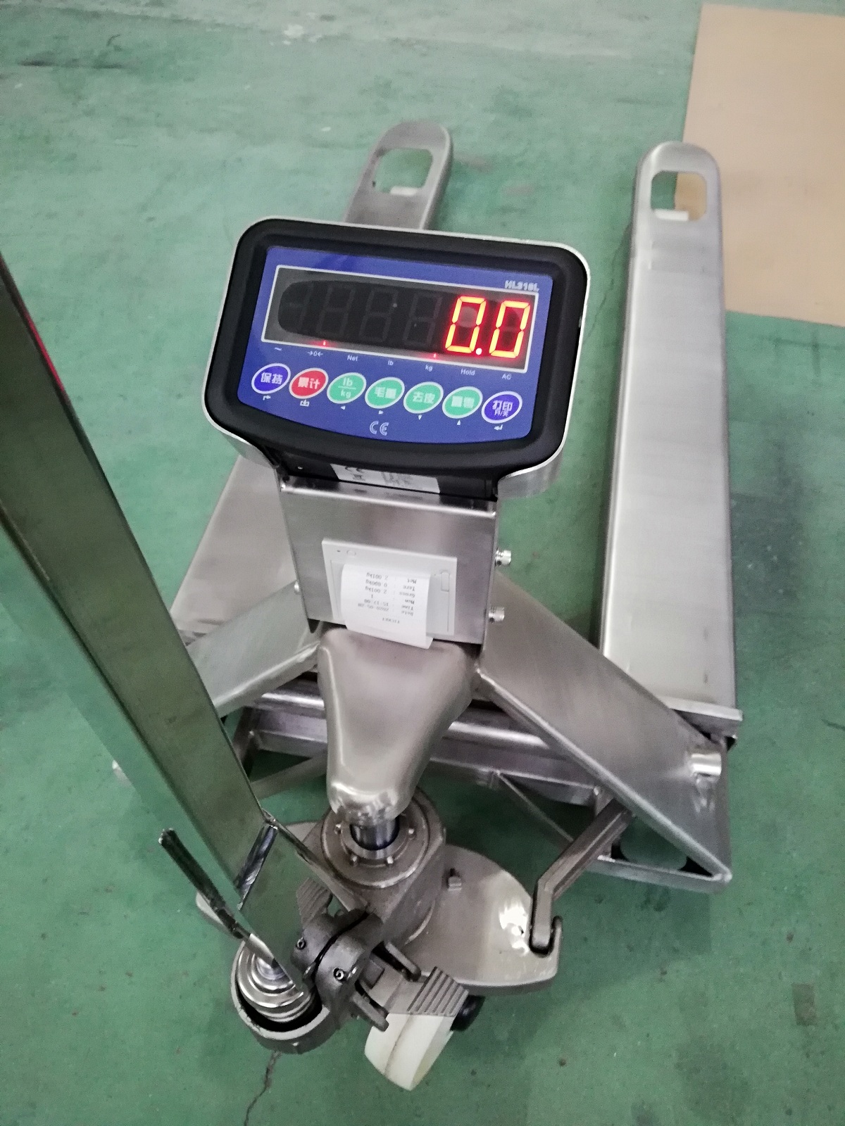 PTS stainless steel electronic forklift scale