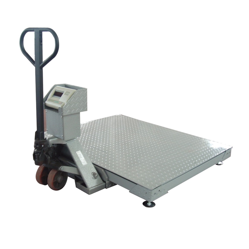 PTE platform electronic forklift scale