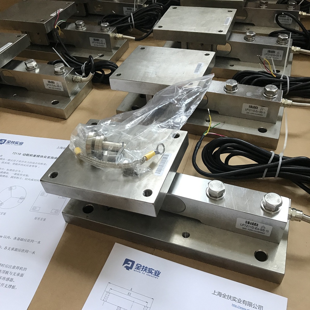 CW dynamic load weighing module
