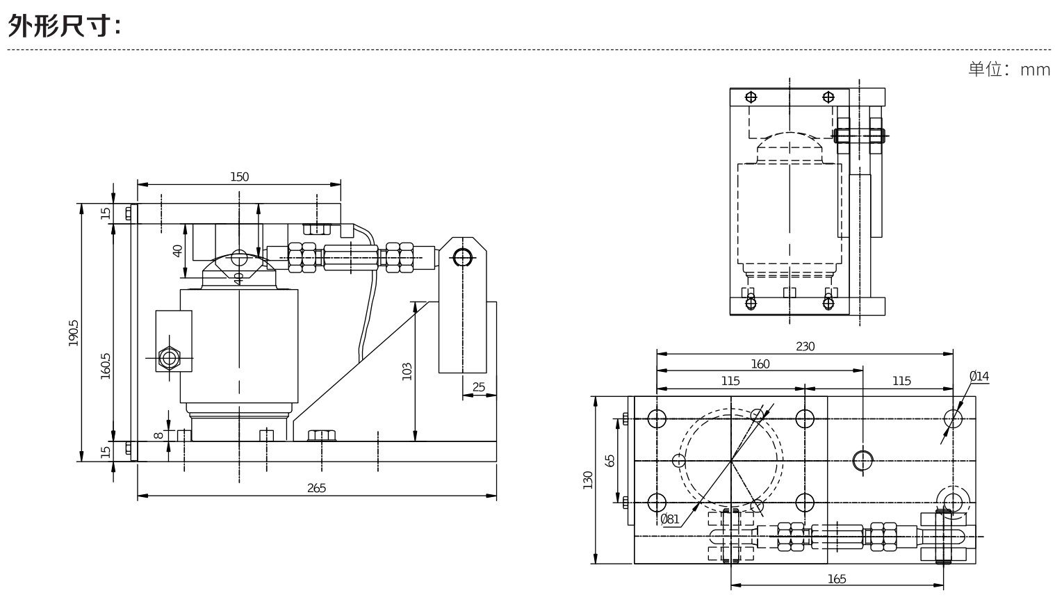 PW column weighing module