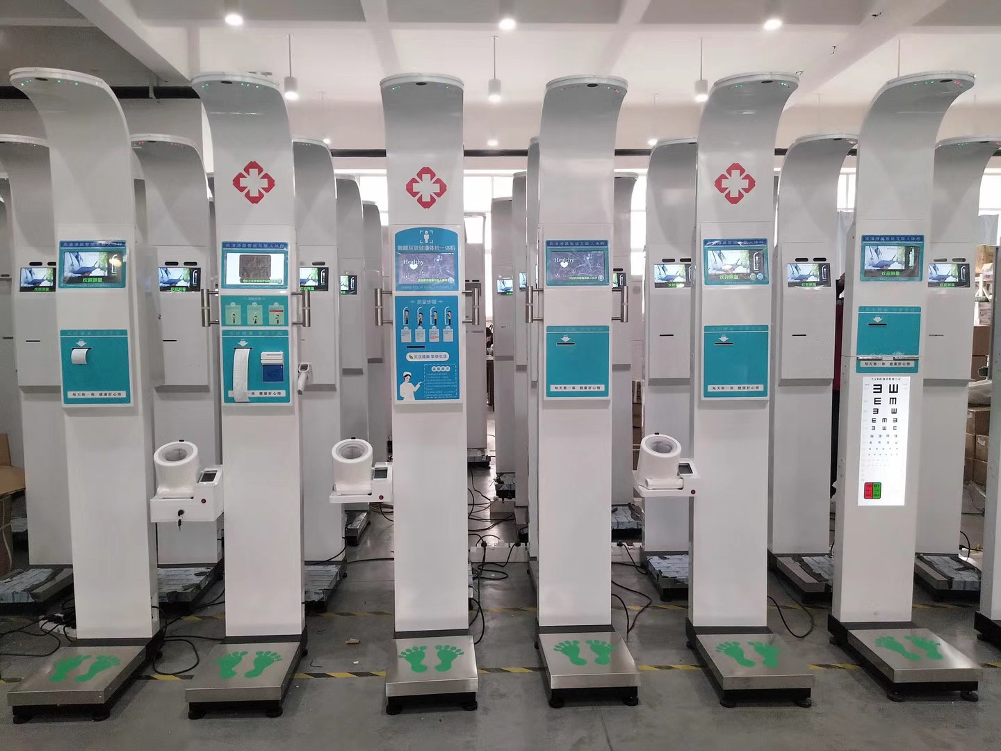 Qf-800 intelligent ultrasonic height and weight meter