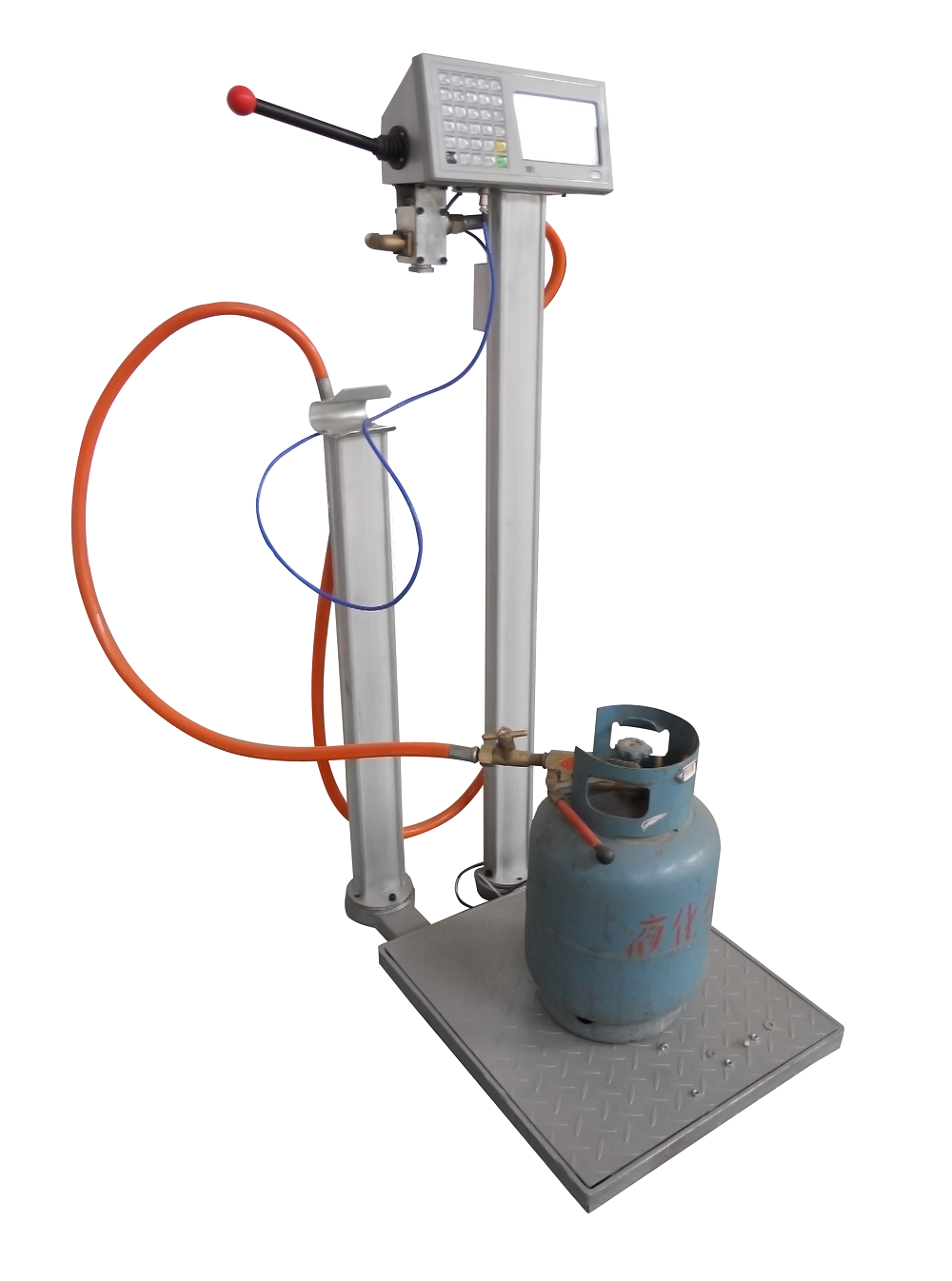 LPG liquefied gas filling scale