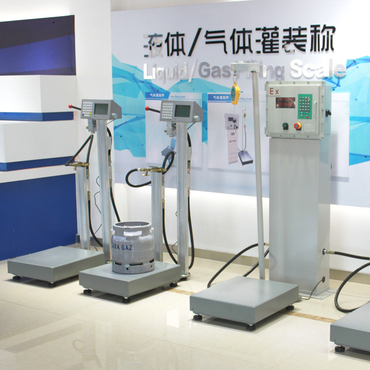 LPG liquefied gas filling scale