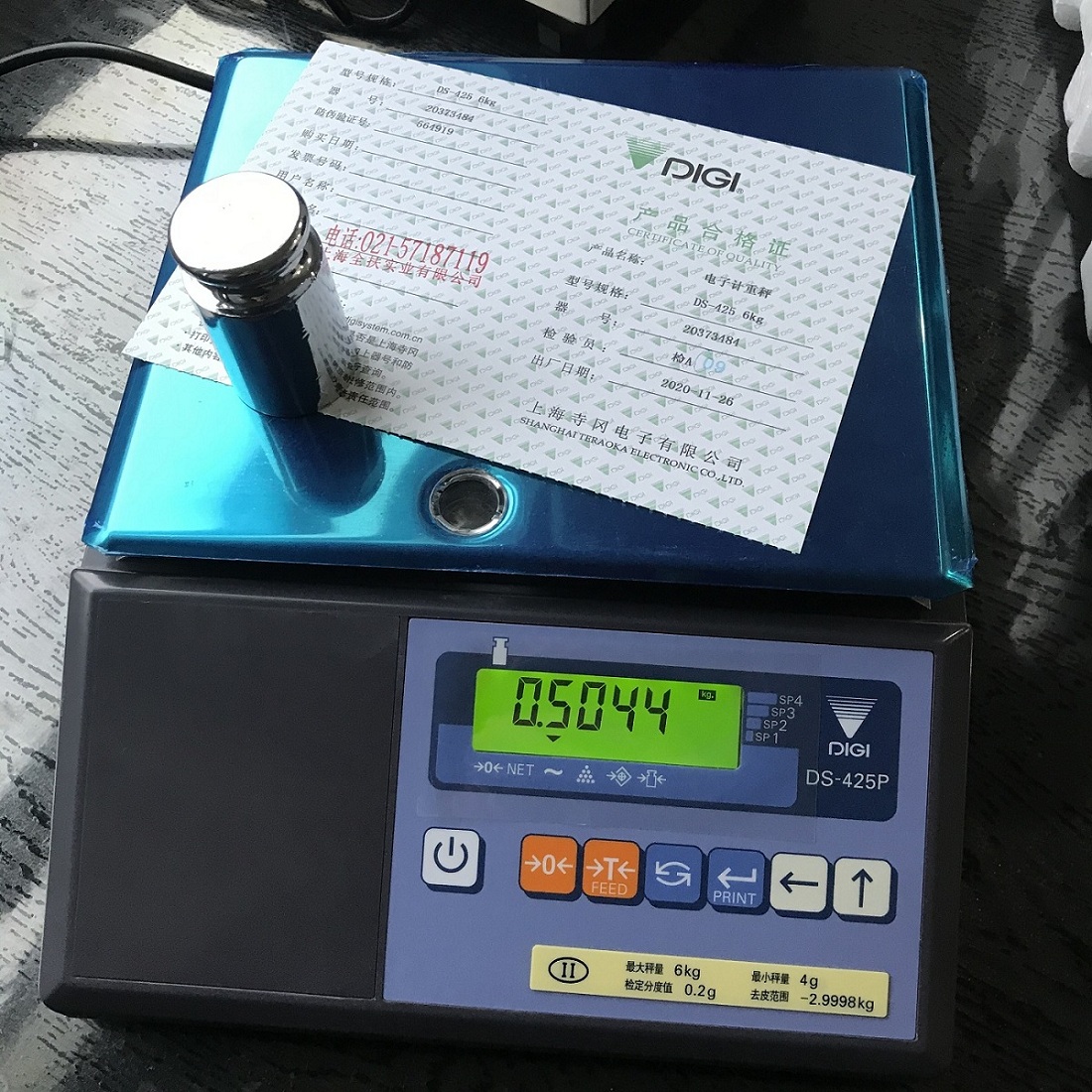 Dc-788 electronic counting scale