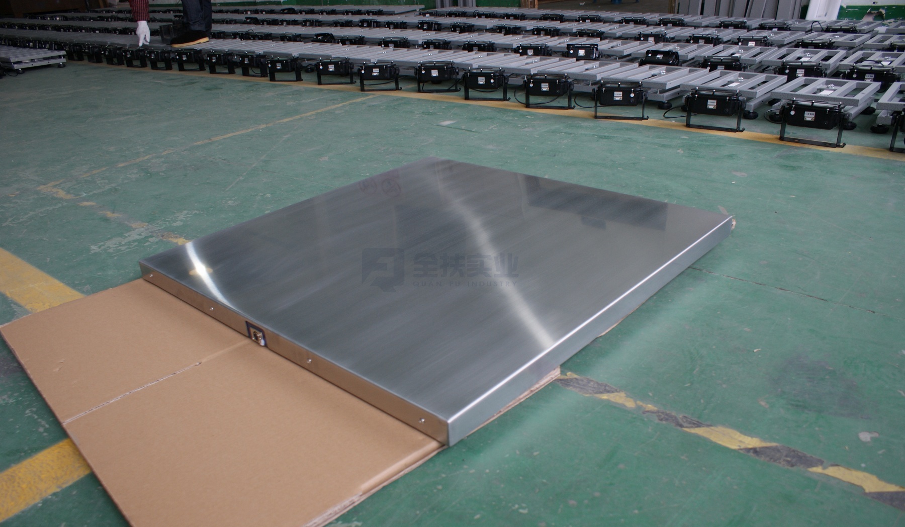Scs-e ultra thin weighbridge small animal scale