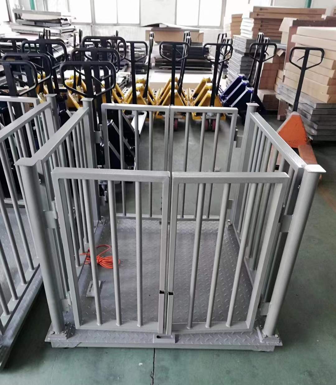 Scs-x livestock electronic platform scale animal weighbridge