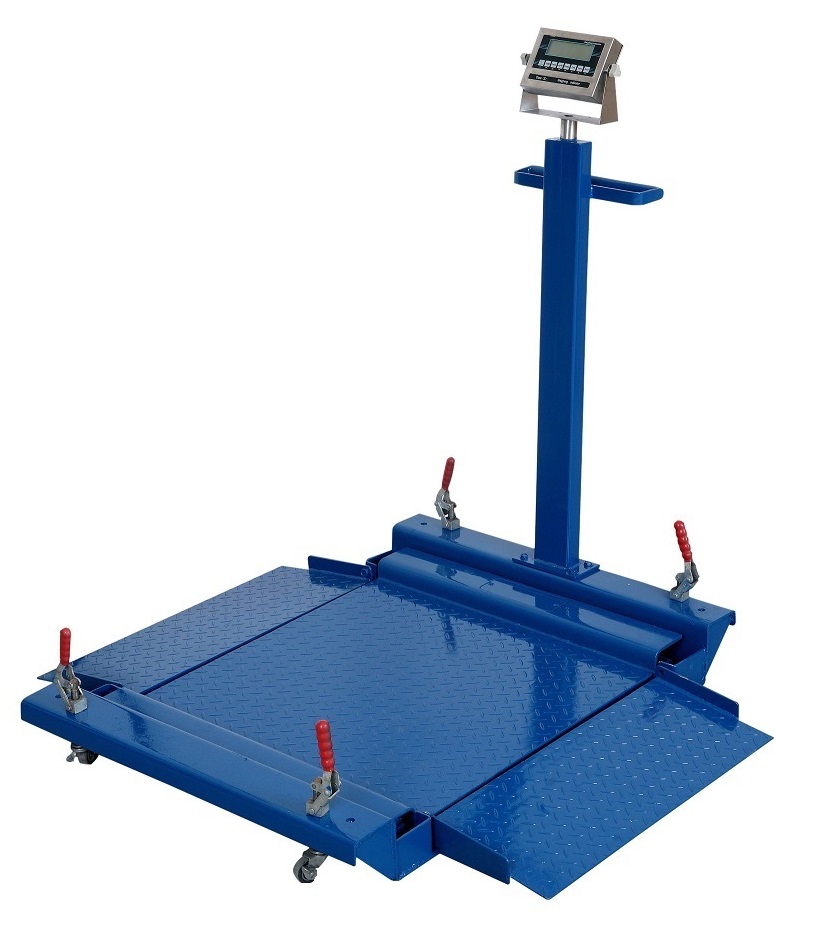 Scs-c ultra low electronic platform scale with approach slope