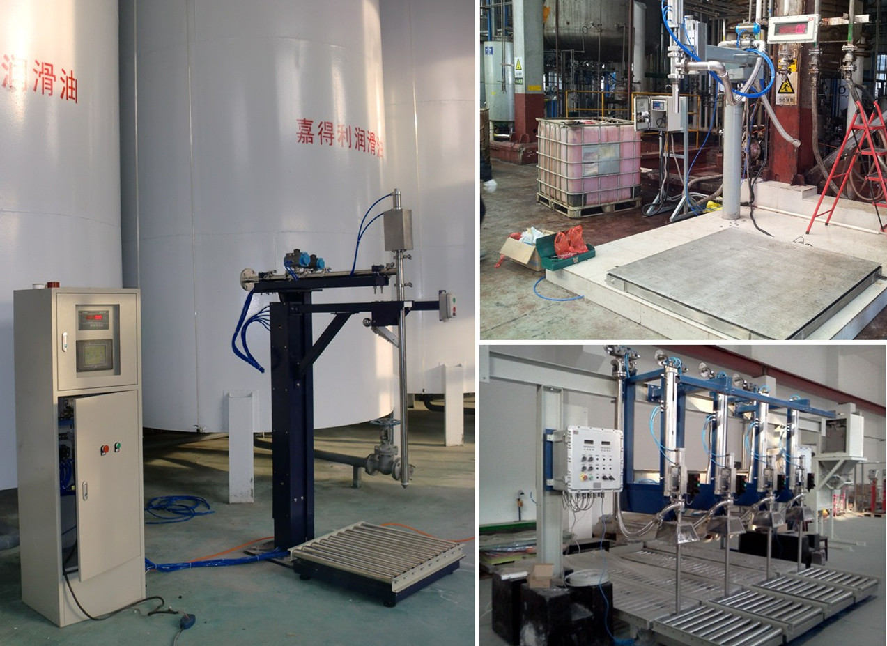 Tcs-lg gas / liquid filling scale