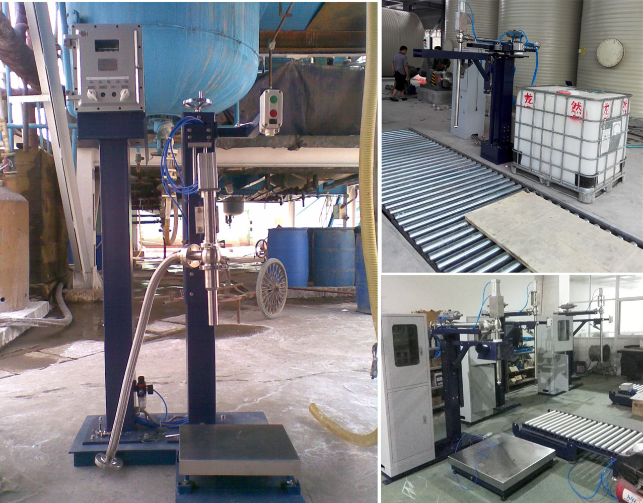 Tcs-lg gas / liquid filling scale