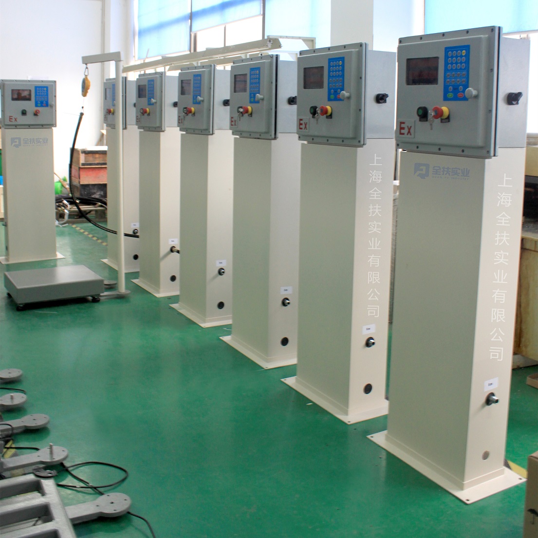 Tcs-lg gas / liquid filling scale