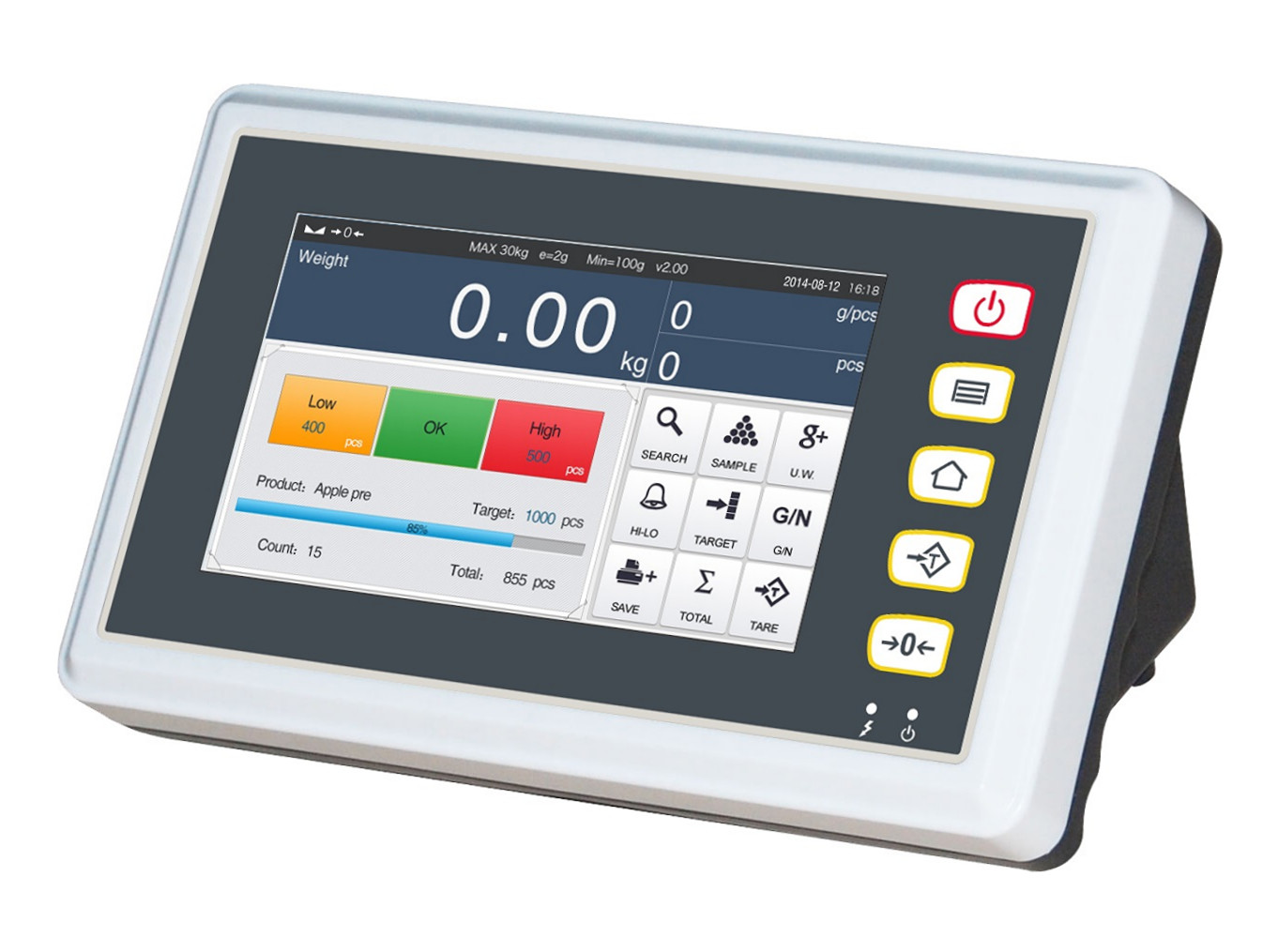 Q7 intelligent instrument touch screen weighing instrument