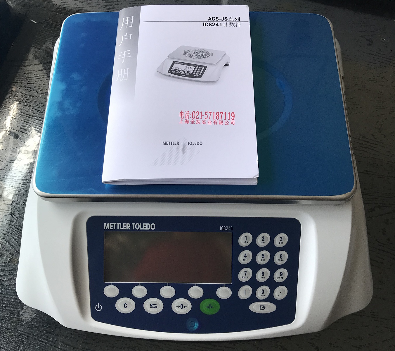 Mettler Toledo ics241 counting scale
