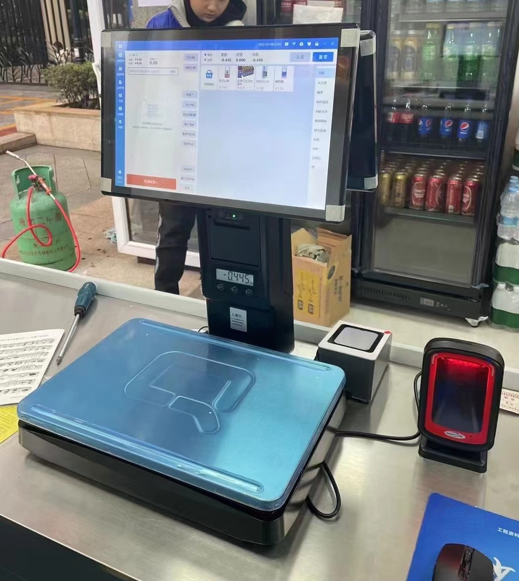 Acs-30c traceability cashier integrated scale