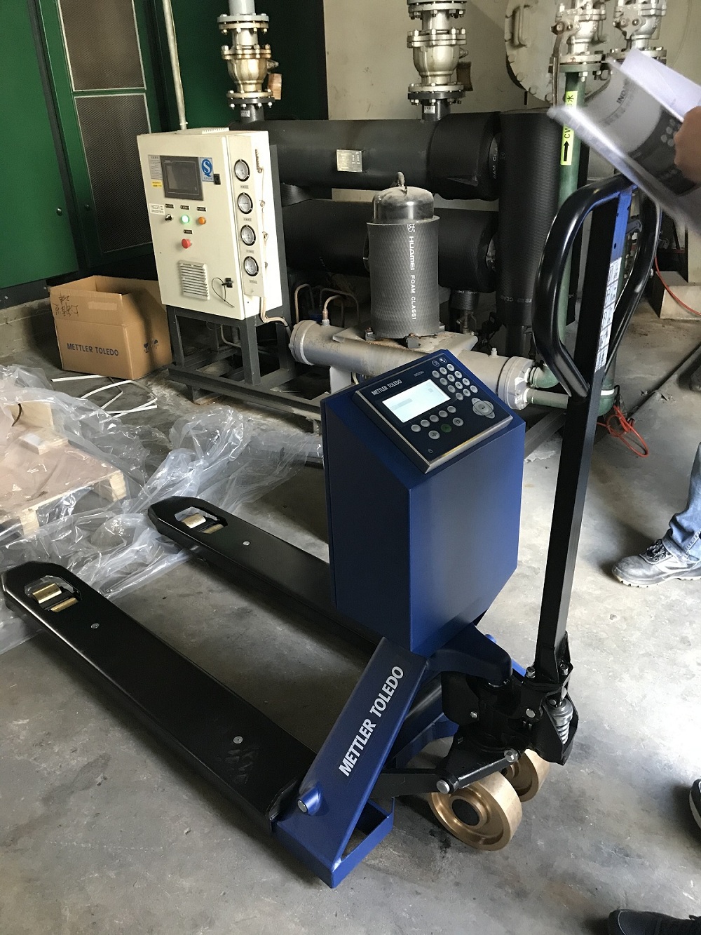 Mettler Toledo bta221 forklift scale