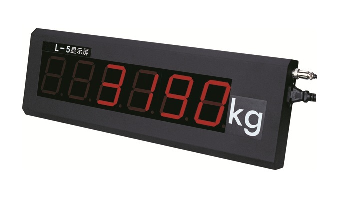 Led scale external display